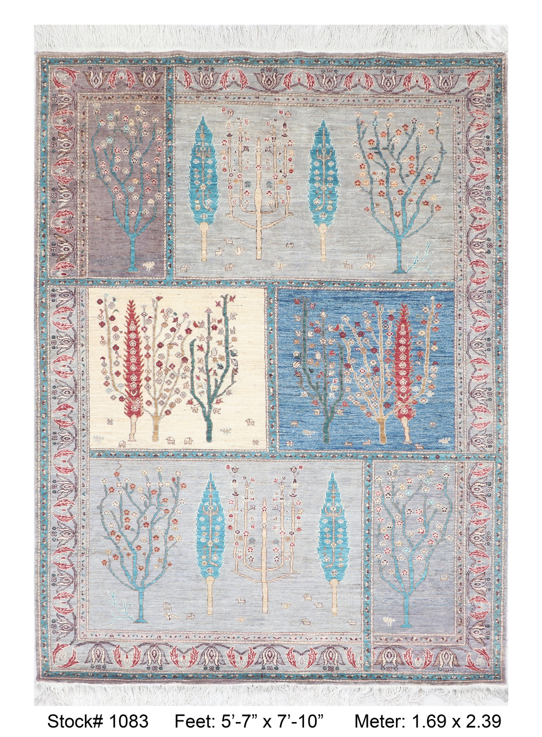 Khurjin Handmade Rug 5.7X7.10 FT