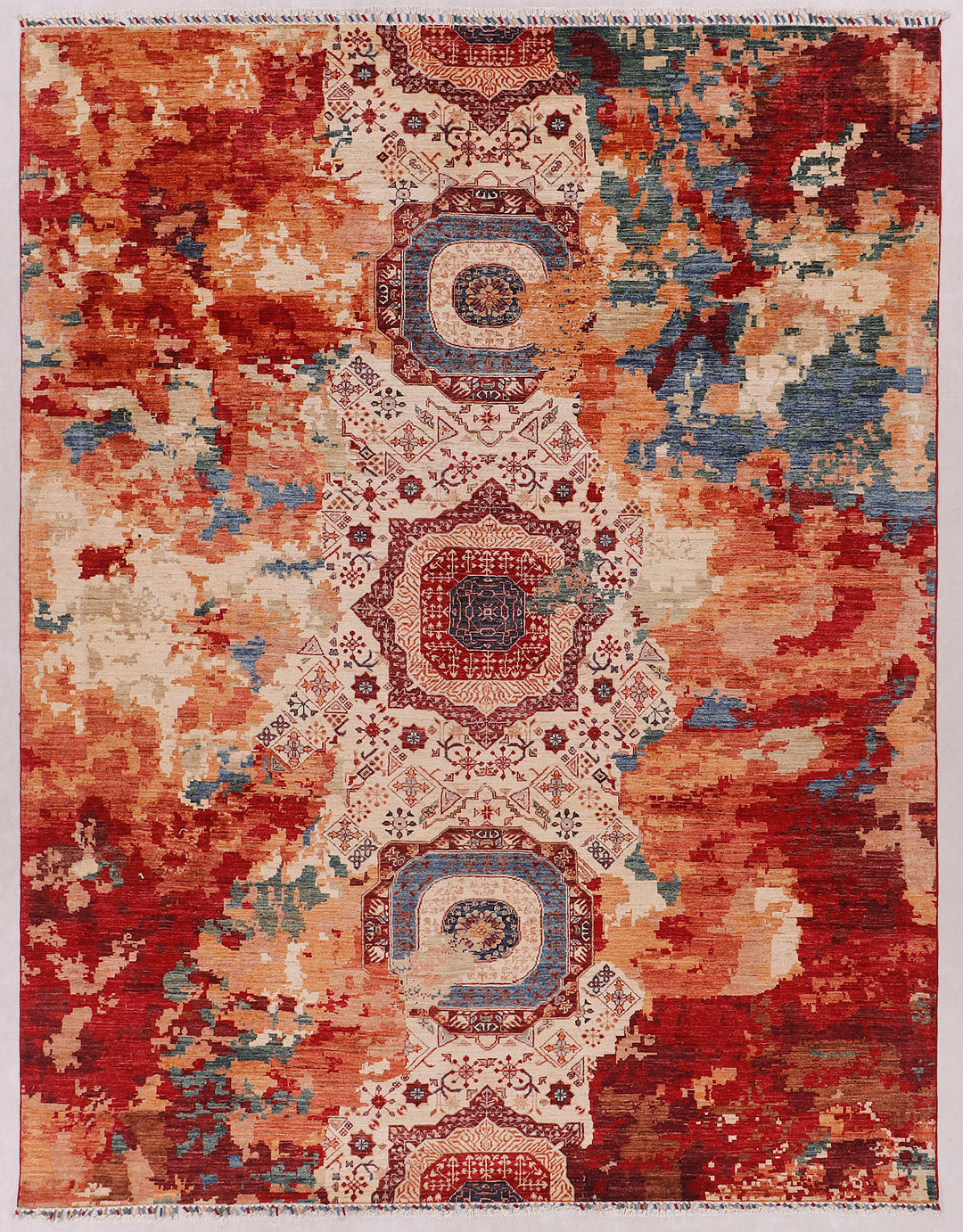 Earse Mamlook Handmade Rug 8x10 Ft