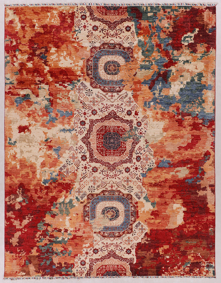 Earse Mamlook Handmade Rug 8x10 Ft