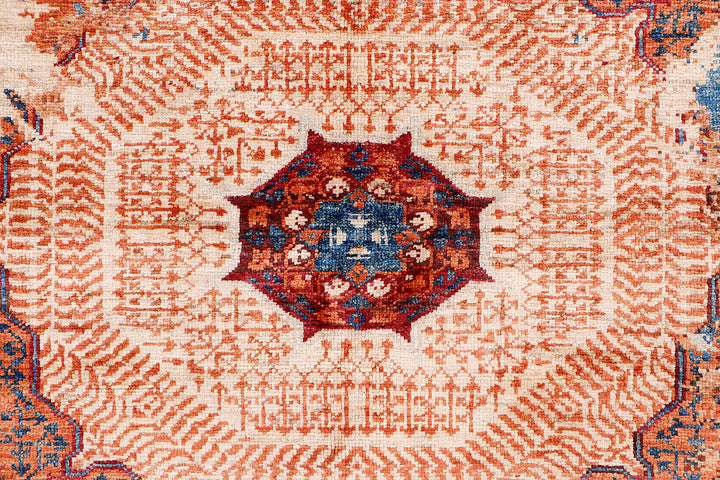 Earse Mamlook Handmade Rug 6x8 Ft