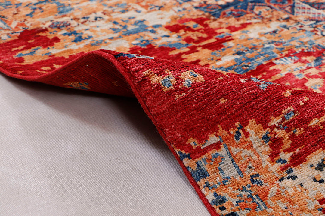 Earse Mamlook Handmade Rug 7.10x5.8 Ft