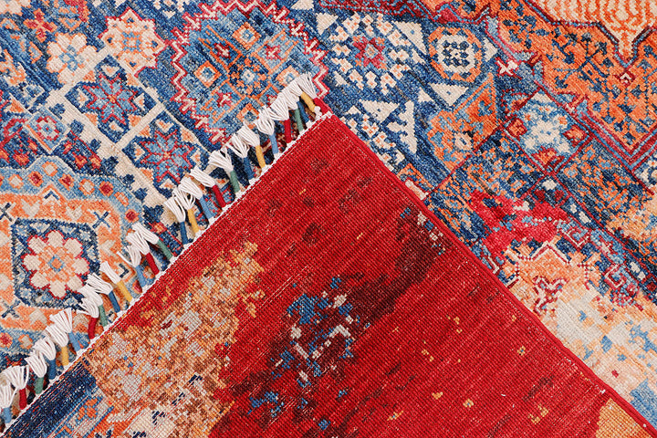 Earse Mamlook Handmade Rug 7.10x5.8 Ft