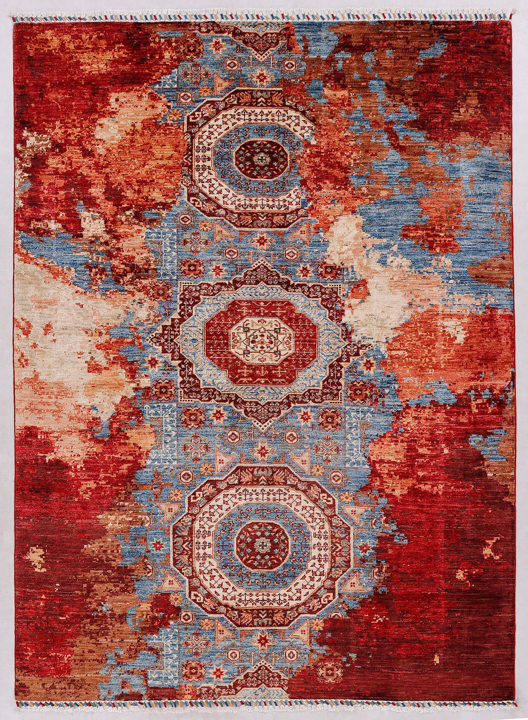 Earse Mamlook Handmade Rug 7.8x5.8 Ft