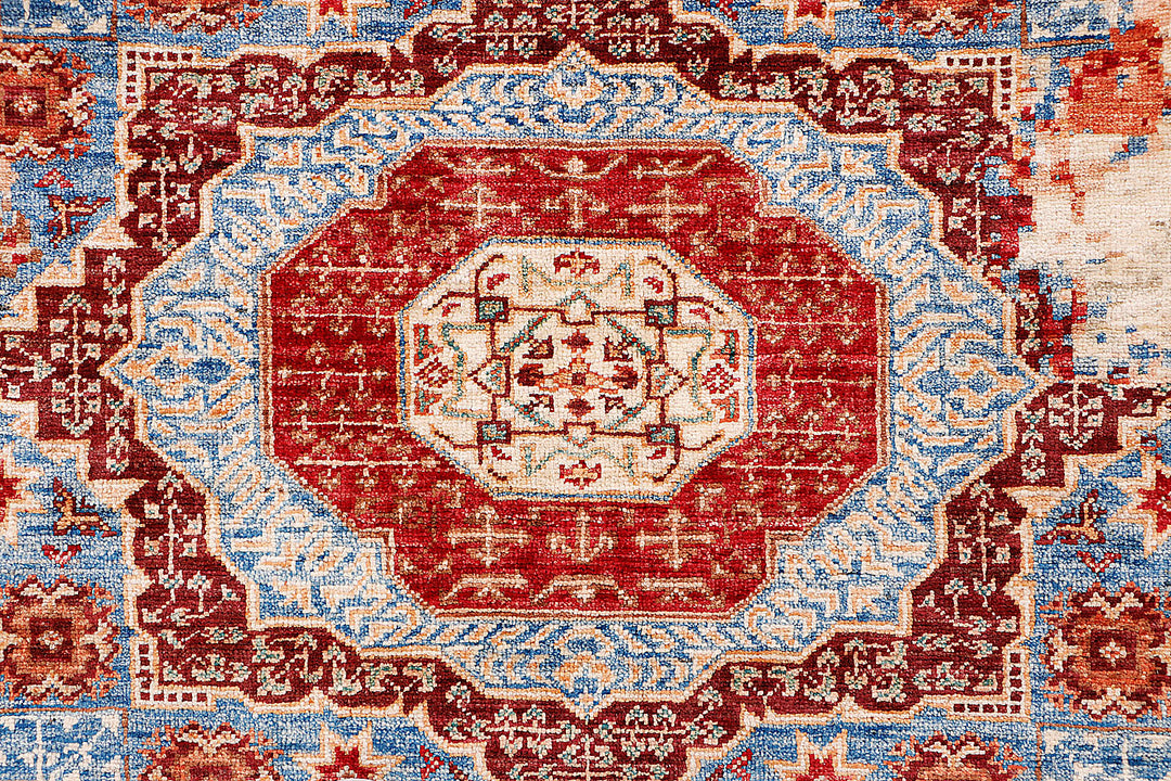 Earse Mamlook Handmade Rug 7.8x5.8 Ft