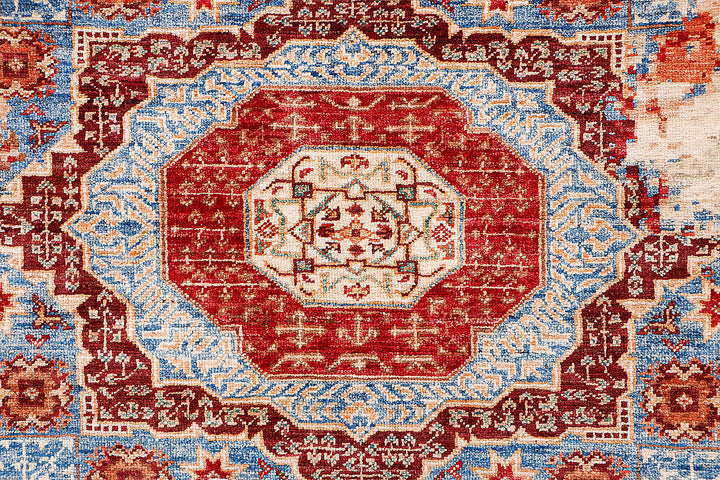 Earse Mamlook Handmade Rug 7.8x5.8 Ft