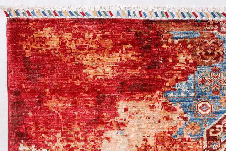 Earse Mamlook Handmade Rug 7.8x5.8 Ft