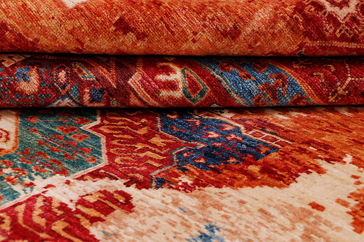 Earse Mamlook Handmade Rug 6x8 Ft