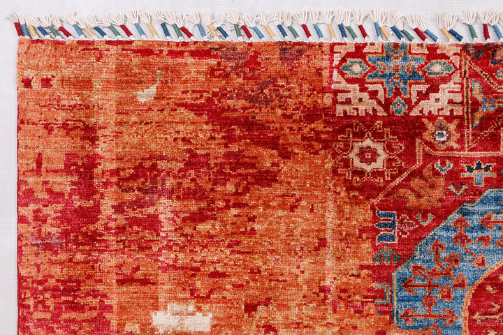 Earse Mamlook Handmade Rug 6x8 Ft