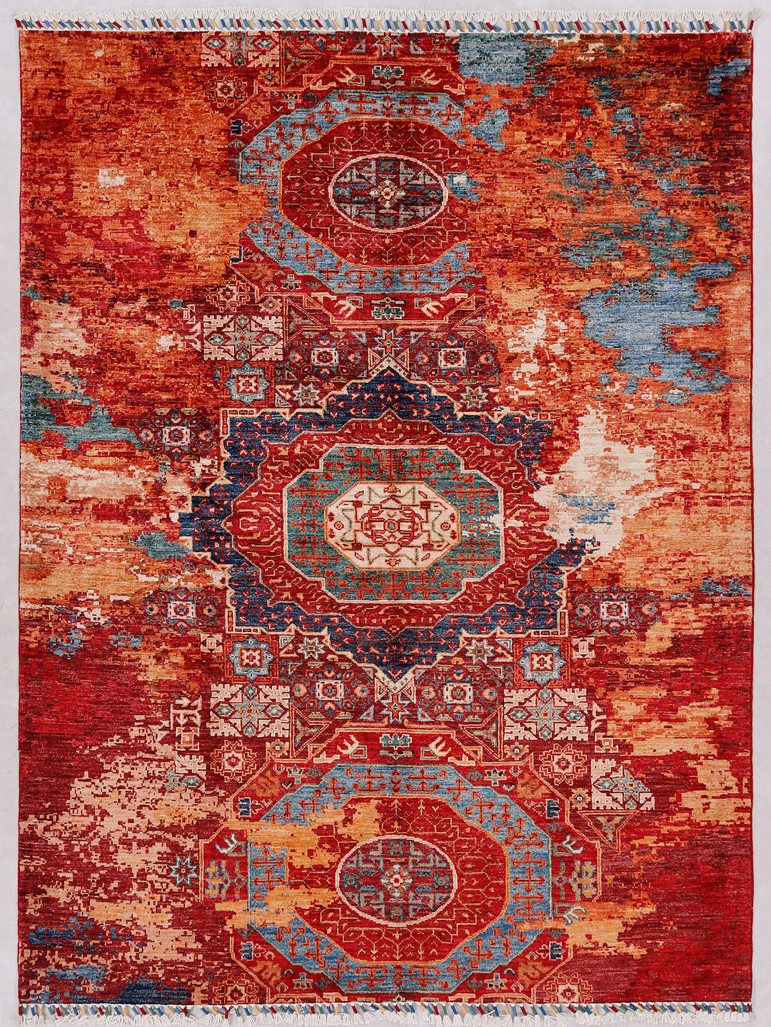 Earse Mamlook Handmade Rug 5x7 Ft