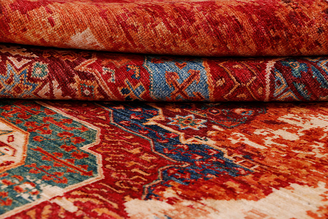Earse Mamlook Handmade Rug 5x7 Ft