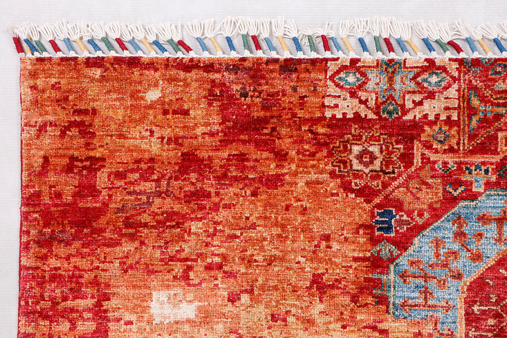 Earse Mamlook Handmade Rug 5x7 Ft