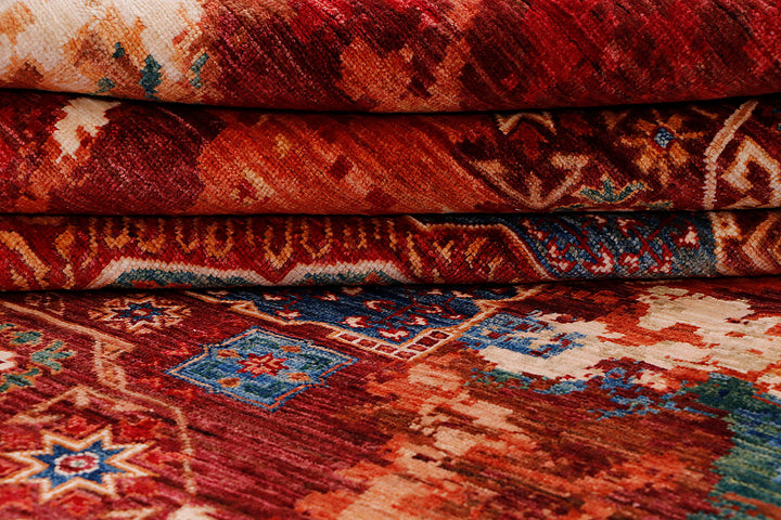 Earse Mamlook Handmade Rug 9.11x6.10 Ft