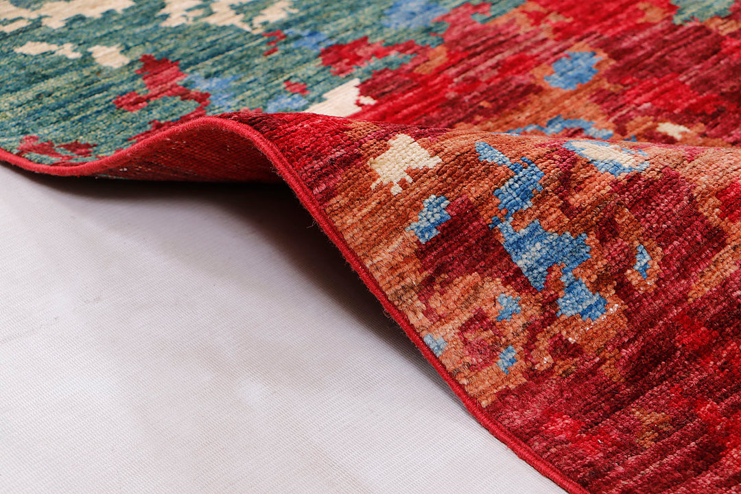 Earse Mamlook Handmade Rug 9.11x6.10 Ft