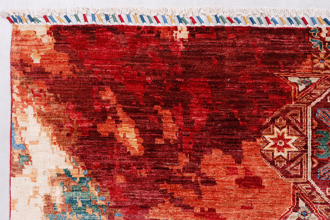 Earse Mamlook Handmade Rug 9.11x6.10 Ft