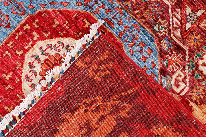 Earse Mamlook Handmade Rug 9.11x6.10 Ft