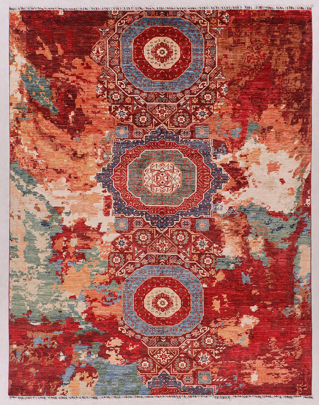 Earse Mamlook Handmade Rug 8x12 Ft