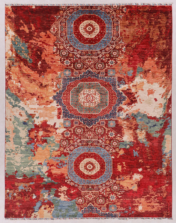 Earse Mamlook Handmade Rug 8x12 Ft