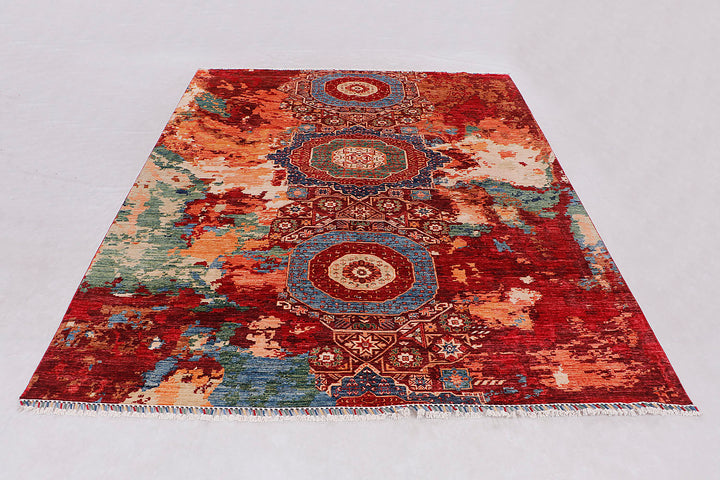 Earse Mamlook Handmade Rug 8x12 Ft
