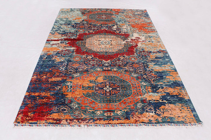 Earse Mamlook Handmade Rug 7x10 Ft