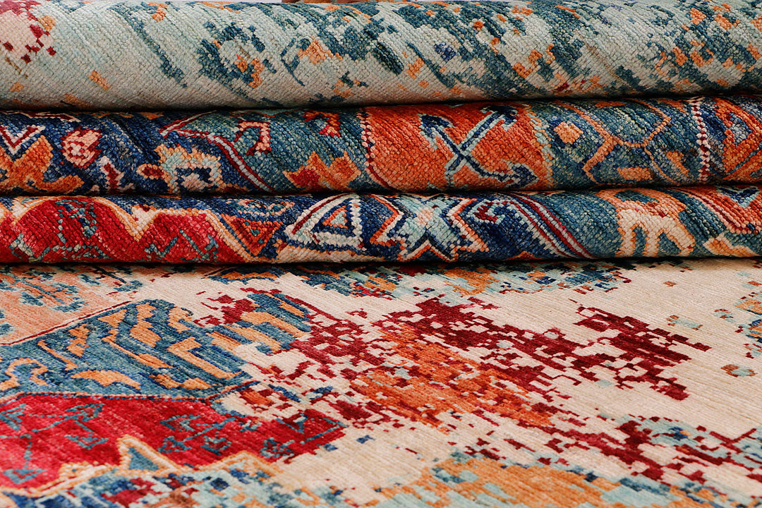Earse Mamlook Handmade Rug 7x10 Ft