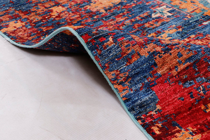 Earse Mamlook Handmade Rug 7x10 Ft