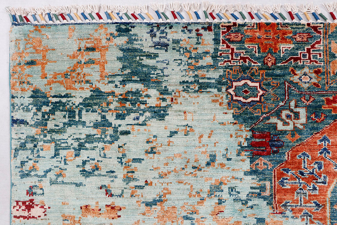 Earse Mamlook Handmade Rug 7x10 Ft