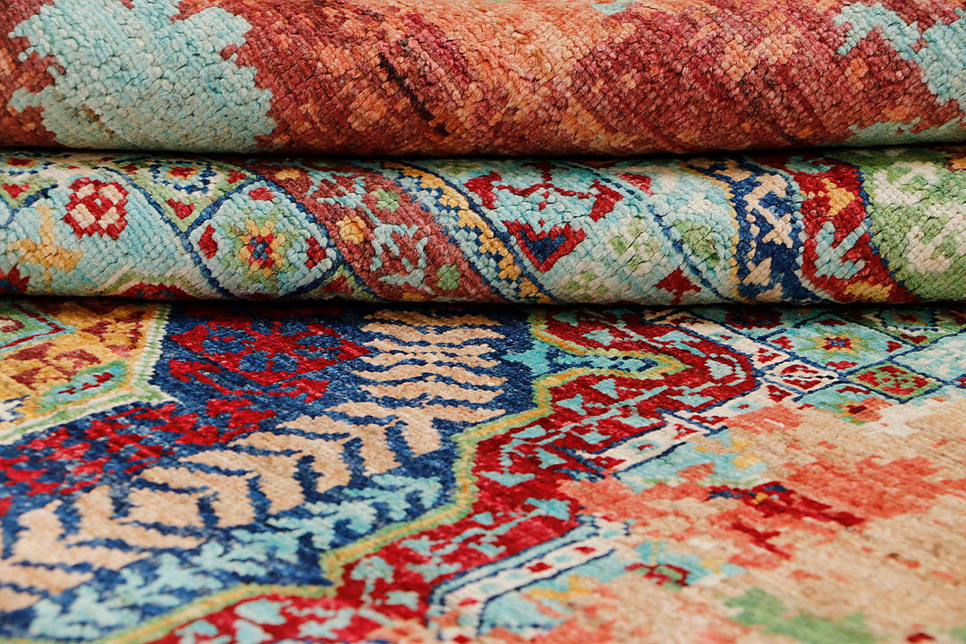 Earse Mamlook Handmade Rug 6.7x5.10 Ft