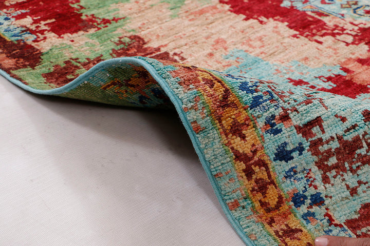 Earse Mamlook Handmade Rug 6.7x5.10 Ft