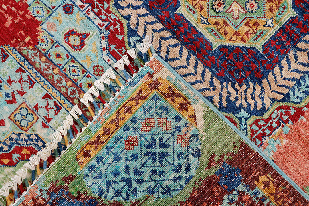 Earse Mamlook Handmade Rug 6.7x5.10 Ft