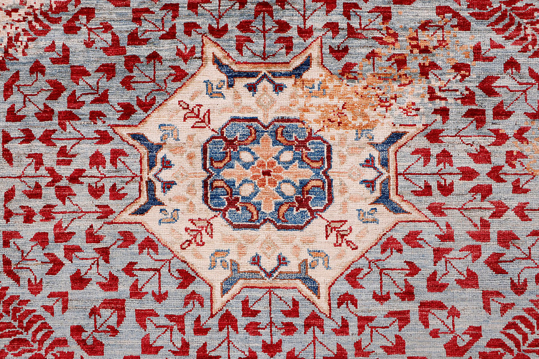 Earse Mamlook Handmade Rug 10x8.10 Ft