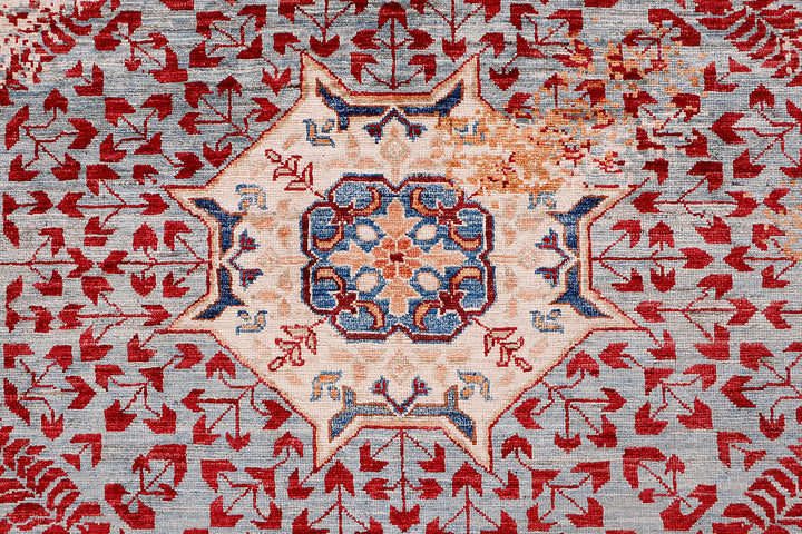 Earse Mamlook Handmade Rug 10x8.10 Ft