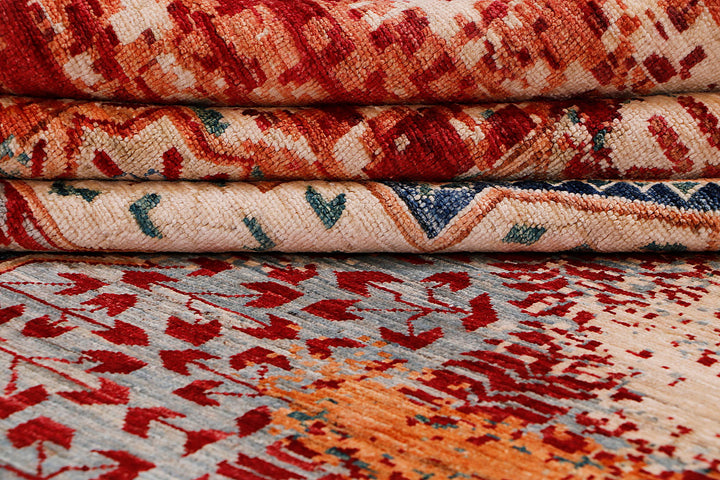 Earse Mamlook Handmade Rug 10x8.10 Ft