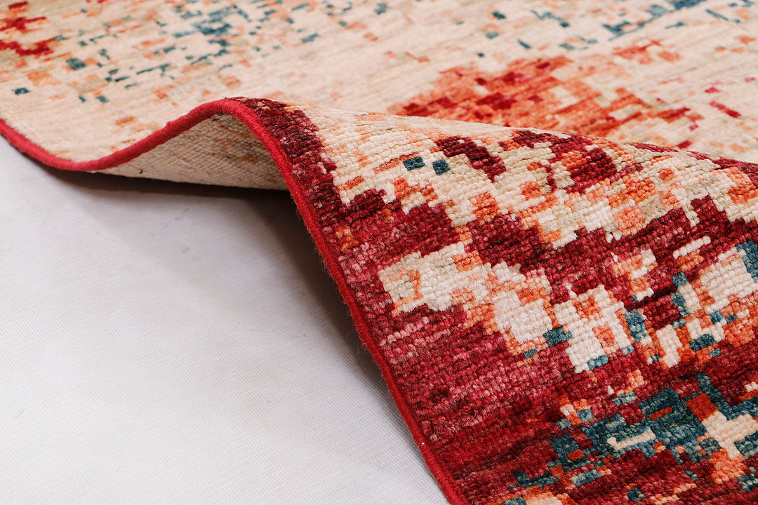 Earse Mamlook Handmade Rug 10x8.10 Ft