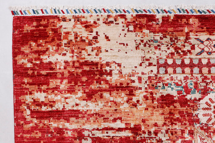 Earse Mamlook Handmade Rug 10x8.10 Ft