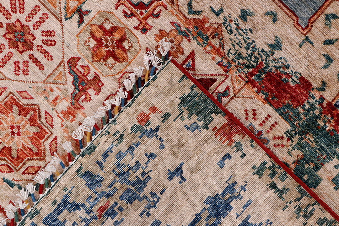 Earse Mamlook Handmade Rug 10x8.10 Ft