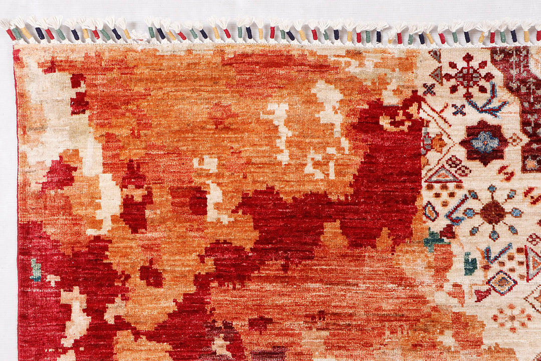 Earse Mamlook Handmade Rug 10x6.11 Ft