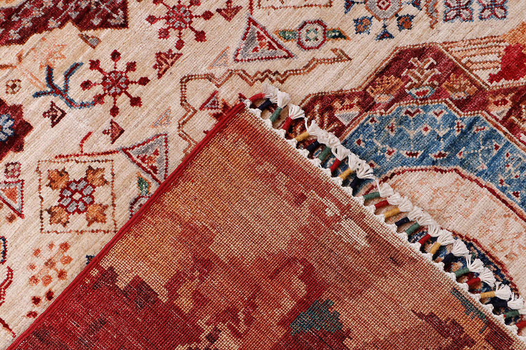 Earse Mamlook Handmade Rug 10x6.11 Ft