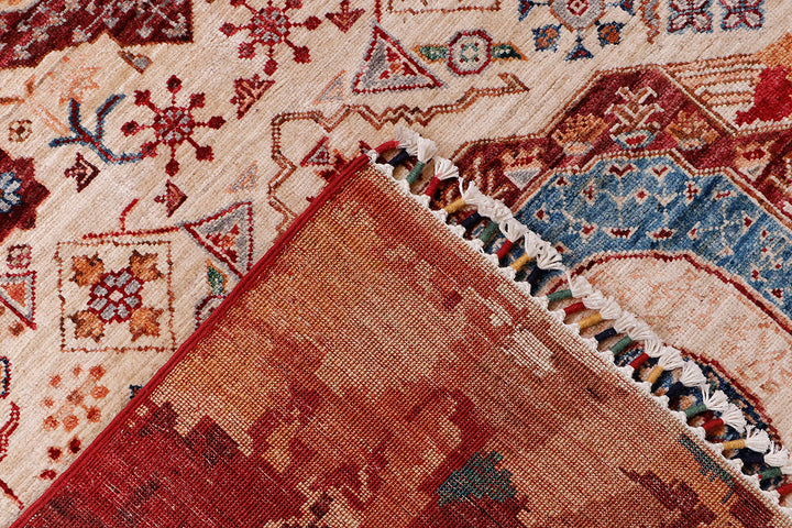 Earse Mamlook Handmade Rug 10x6.11 Ft