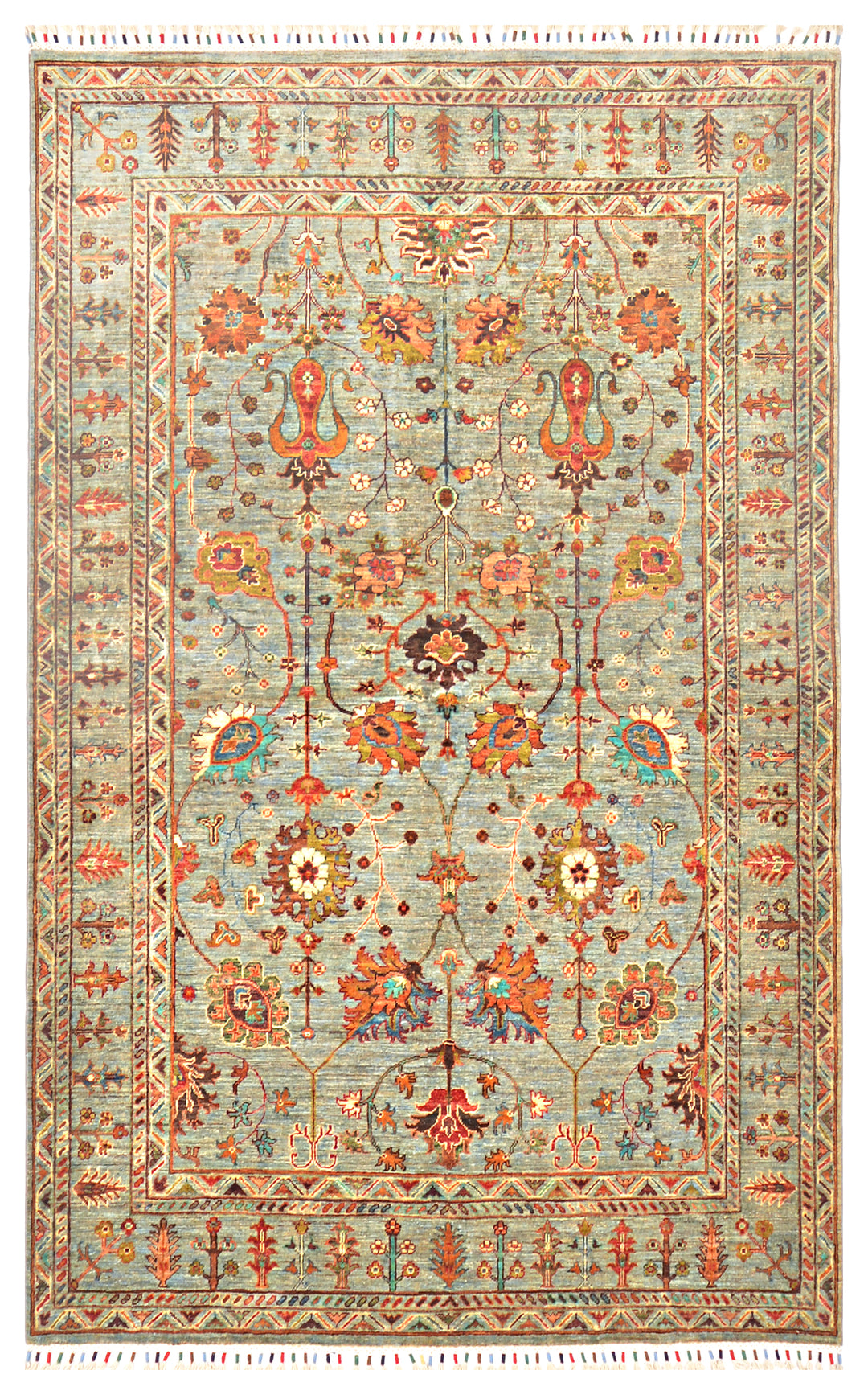 Khurjin Handmade Rug 5x8 FT