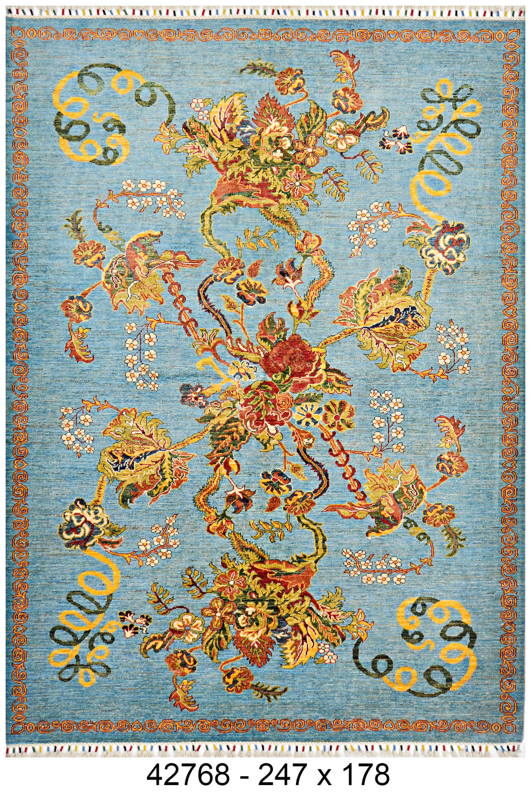Khurjin Handmade Rug 5x8 FT