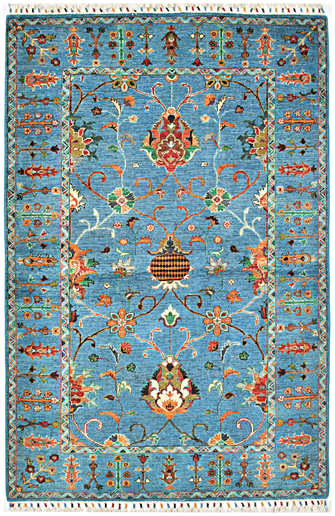 Khurjin Handmade Rug 4X6 FT