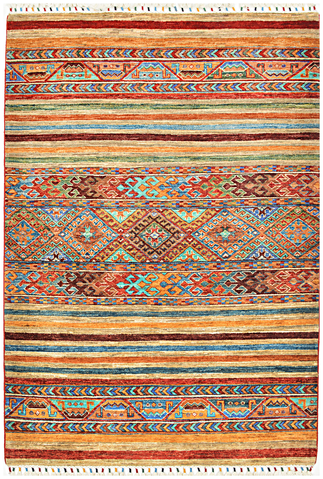 Khurjin Handmade Rug 4X6 FT
