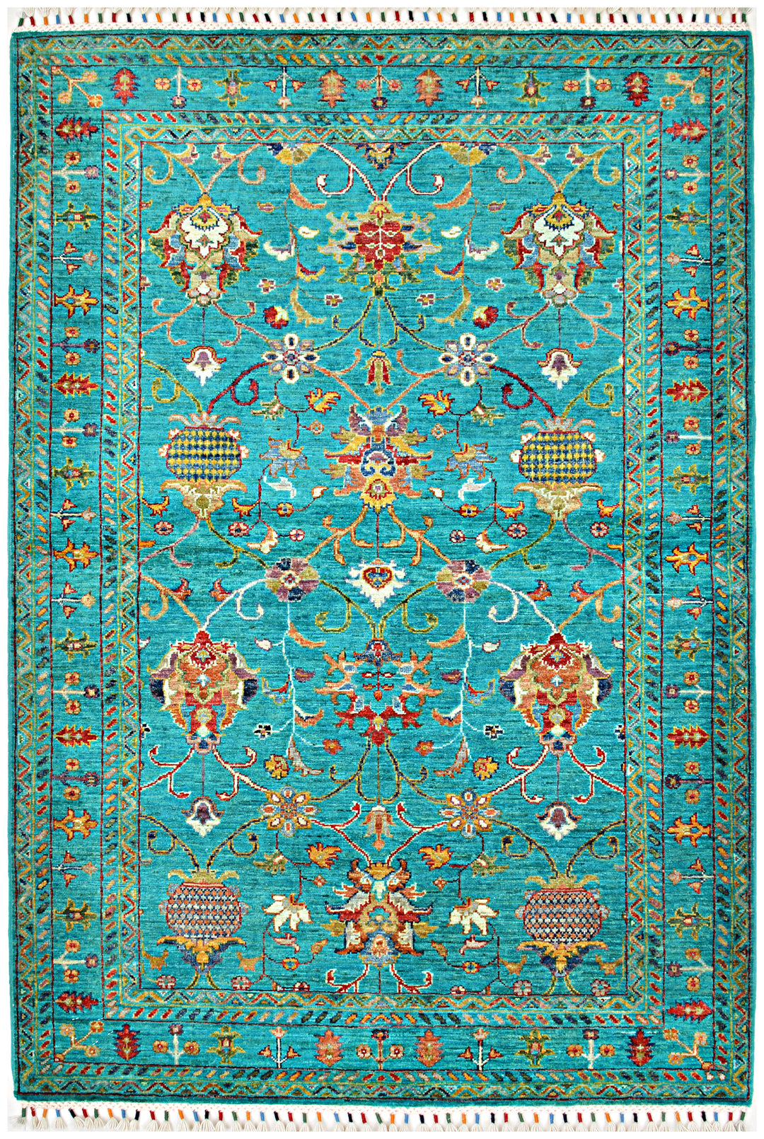 Khurjin Handmade Rug 4X6 FT