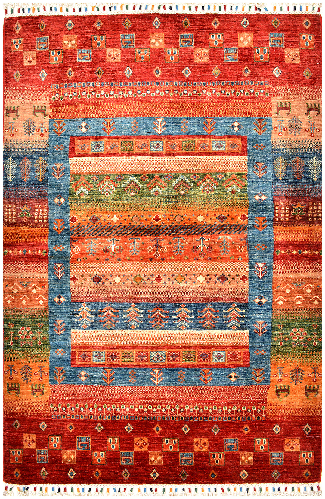 Khurjin Handmade Rug 4X6 FT