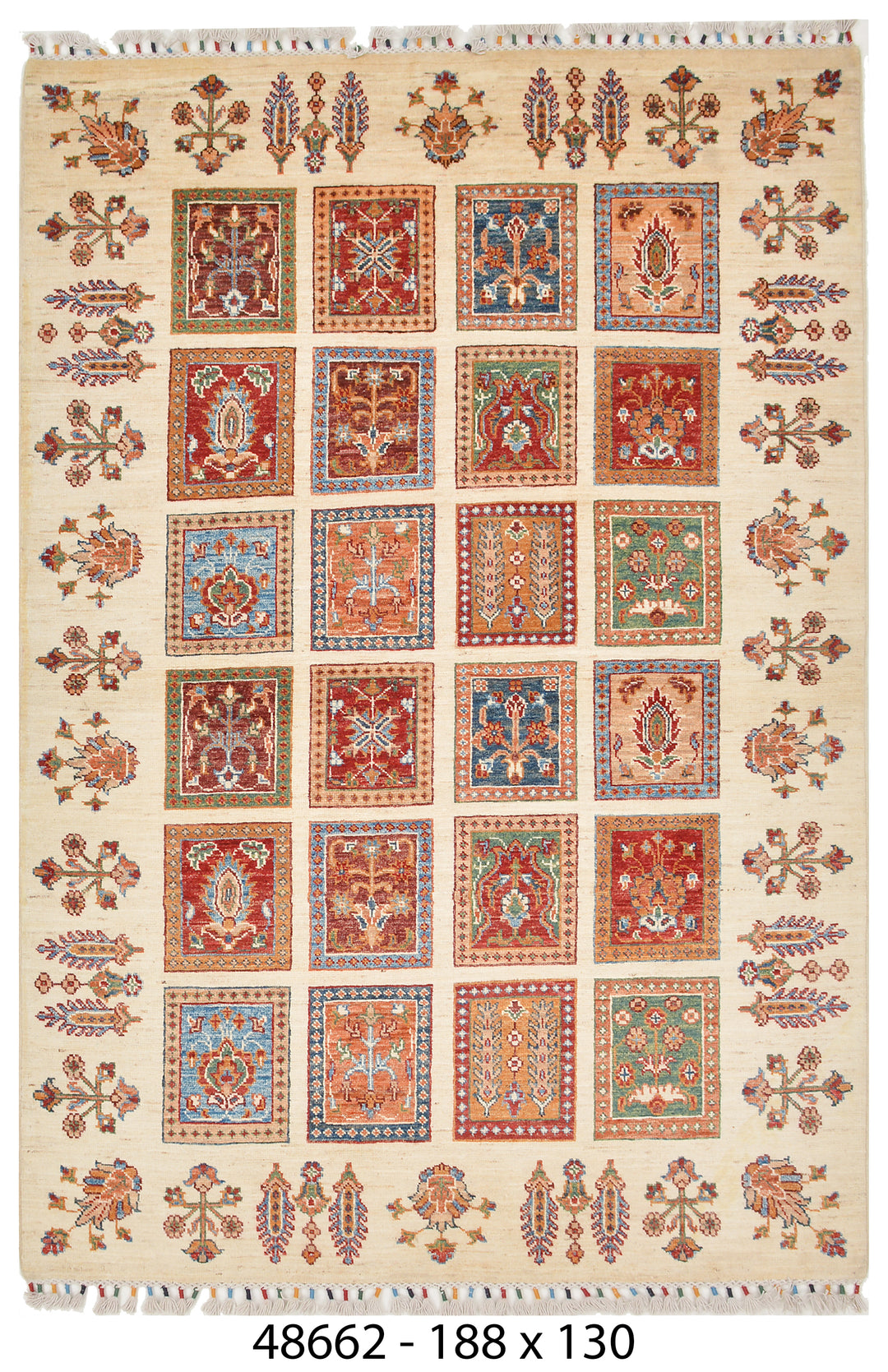 Khurjin Handmade Rug 4X6 FT