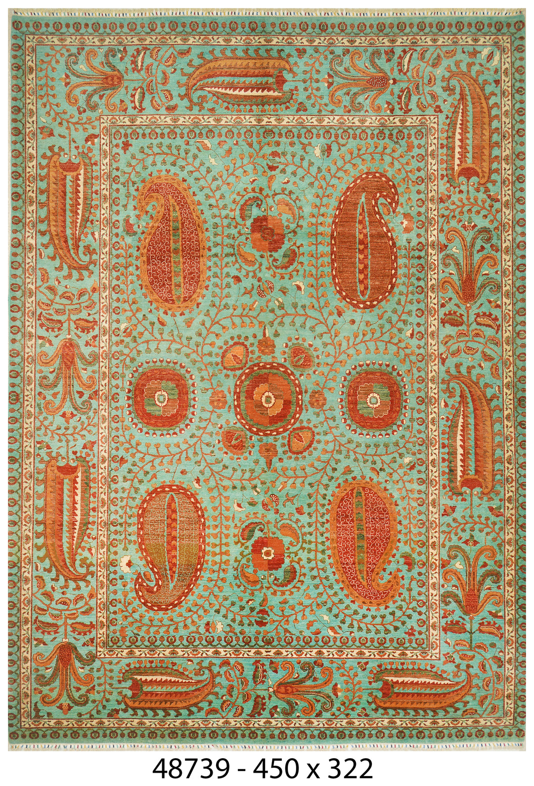 Khurjin Handmade Rug 10X14 FT