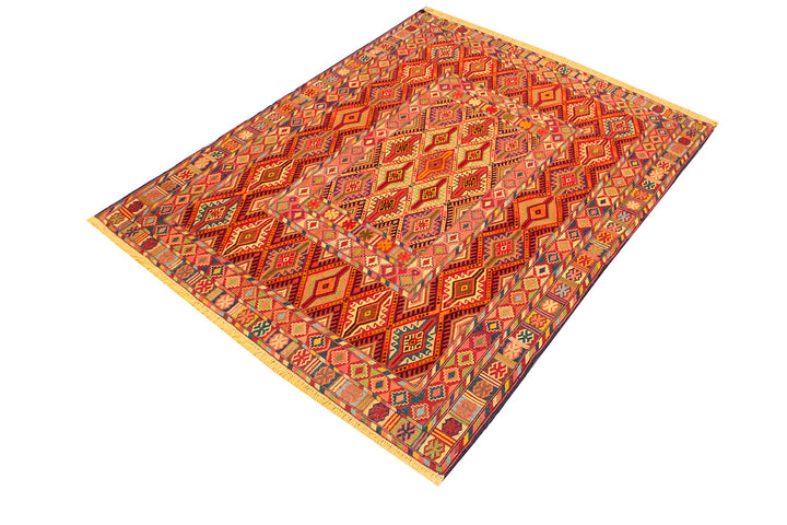Biljik Daizangi handmade killim Rug 5.5x4.2 Ft
