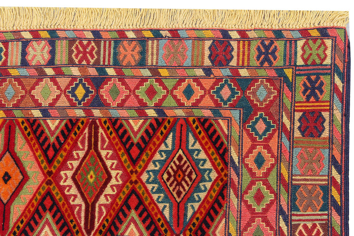 Biljik Daizangi handmade killim Rug 5.5x4.2 Ft