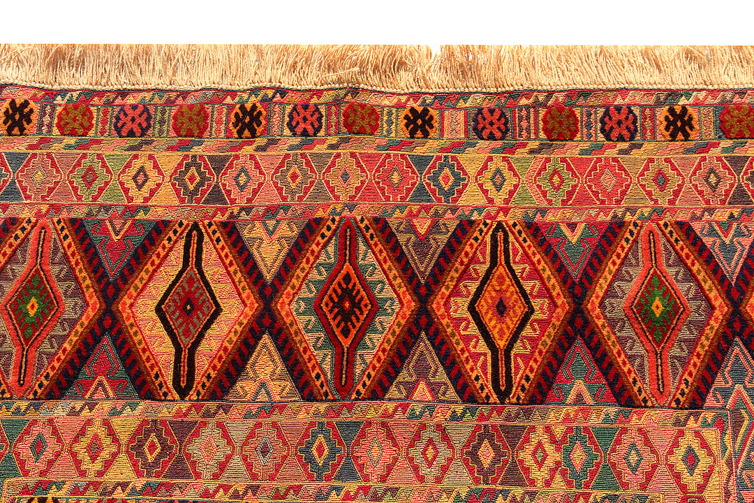 Biljik Daizangi handmade killim Rug 6.4x4.11 Ft