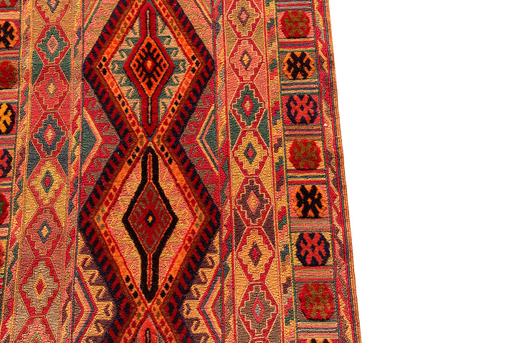 Biljik Daizangi handmade killim Rug 6.4x4.11 Ft